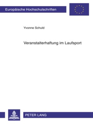 cover image of Veranstalterhaftung im Laufsport